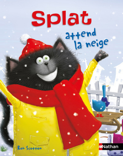 Couverture ebook de Splat attend la neige, de Rob Scotton