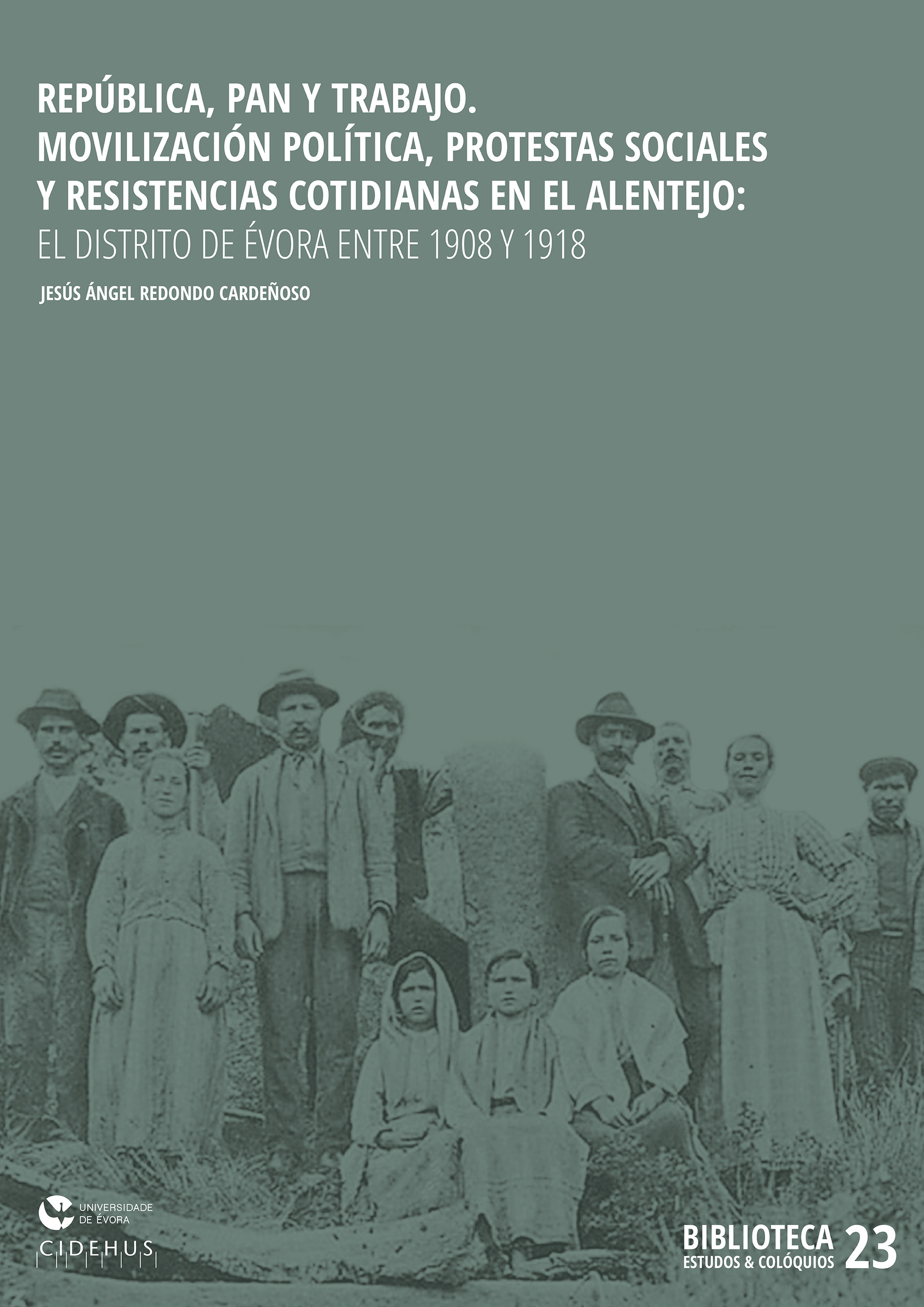 Couverture ebook de República, pan y trabajo, de Jesus Angel Redondo Cardenoso