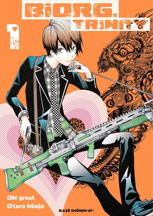 ebook cover of Biorg Trinity T01, by Otarô Maijô, Oh! Great, Satoko Inaba