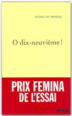 Couverture ebook de O dix-neuvième !, de Elvire de Brissac