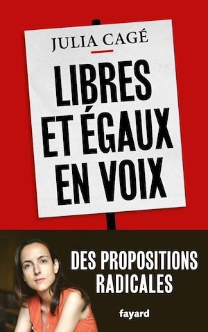 ebook cover of Libres et égaux en voix, by Julia Cagé
