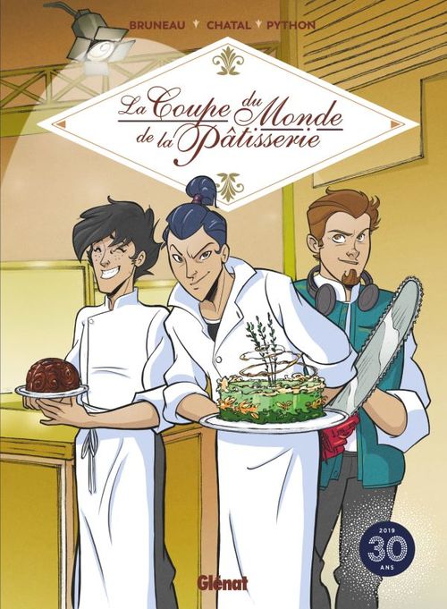 Couverture ebook de La coupe du monde de Patisserie, de Clotilde Bruneau, Christine Chatal, Isa Python