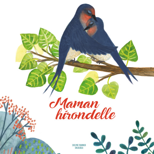 audiobook cover of Maman Hirondelle, by Evelyne Fournier