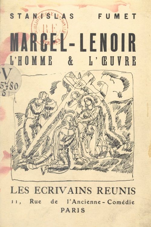 ebook cover of Marcel Lenoir, by Stanislas Fumet
