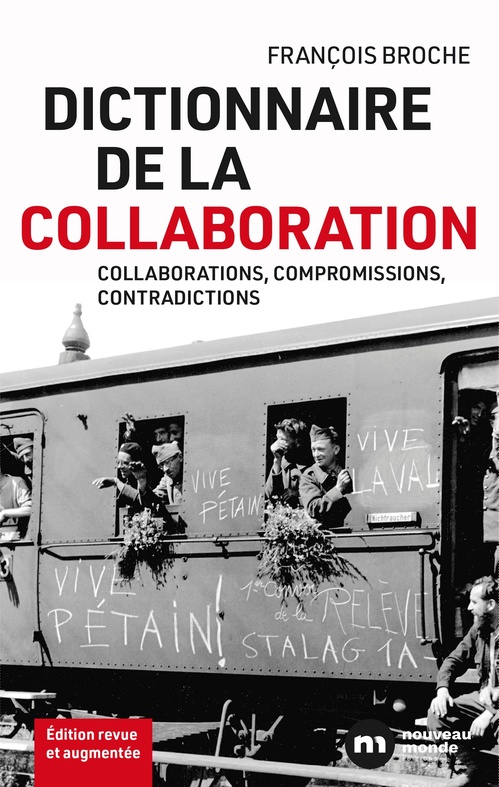 Couverture ebook de Dictionnaire de la collaboration, de François Broche