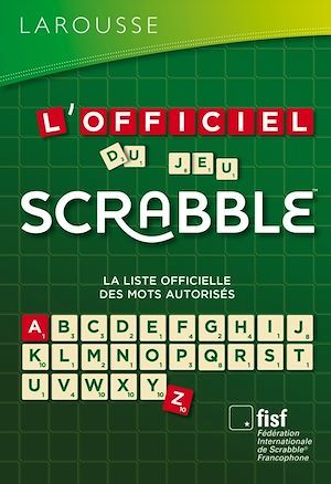 ebook cover of L'Officiel du jeu Scrabble®, by Collectif