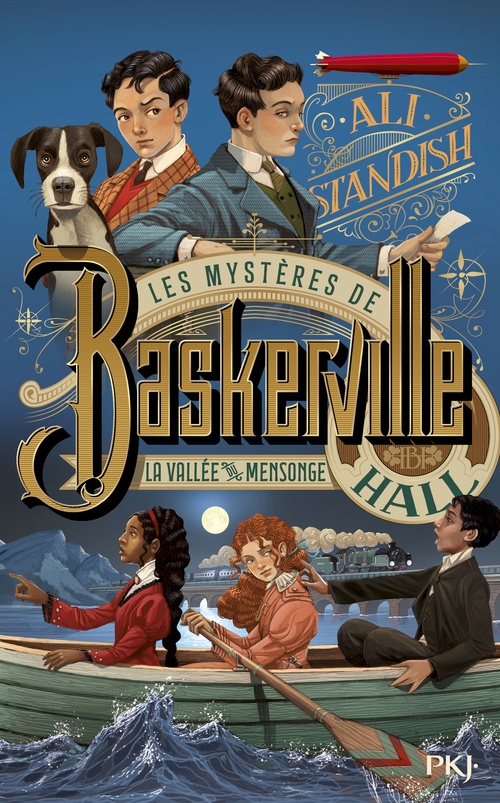 ebook cover of Les mystères de Baskerville Hall - Tome 3 La vallée du mensonge, by Ali Standish