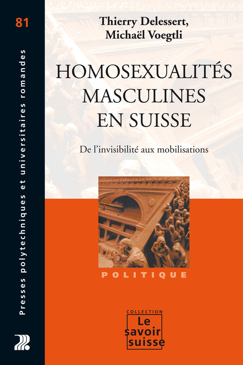 ebook cover of Homosexualités masculines en Suisse, by Thierry Delessert, Michaël Voegtli
