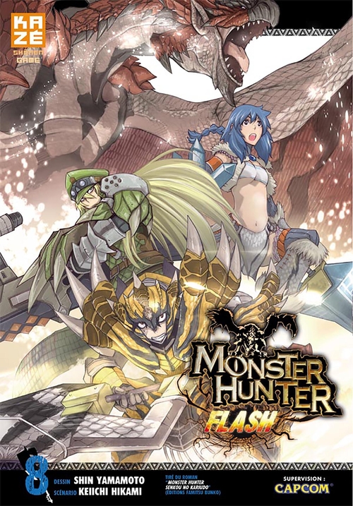 ebook cover of Monster Hunter Flash T08, by Shin Yamamoto