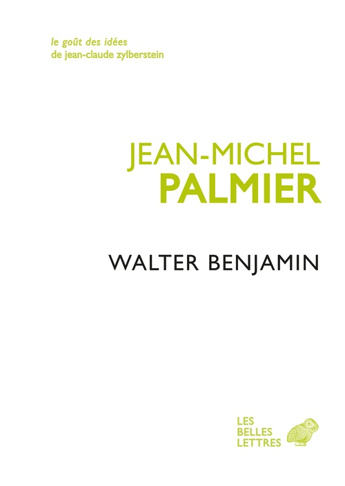 ebook cover of Walter Benjamin, by Jean-michel Palmier