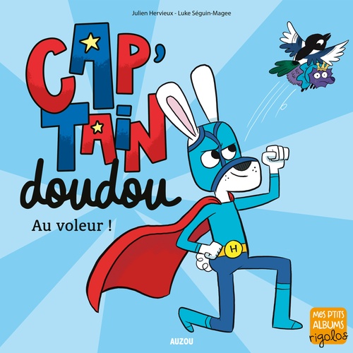 audiobook cover of Cap'tain doudou - Au voleur !, by Julien Hervieux