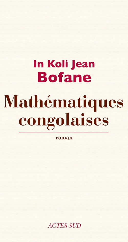 Couverture ebook de Mathématiques congolaises, de In Koli Jean Bofane