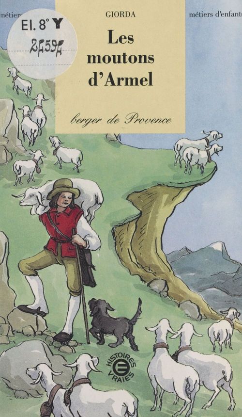Couverture ebook de Les moutons d'Armel, berger de Provence, de Giorda