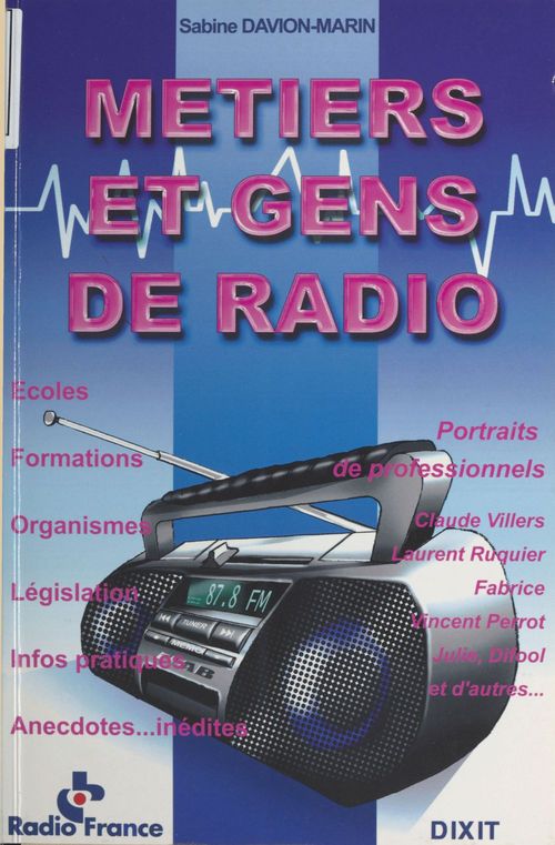 ebook cover of Métiers et gens de radio, by Sabine Davion-marin