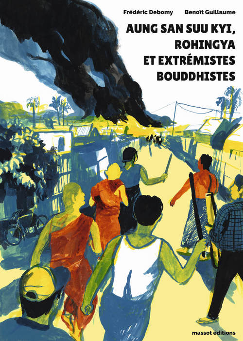ebook cover of Aung San Suu Kyi, Rohingya et extrémistes bouddhistes, by Frédéric Debomy, Benoît Guillaume