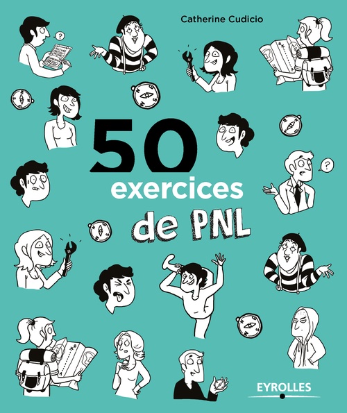 Couverture ebook de 50 exercices de PNL, de Catherine Cudicio