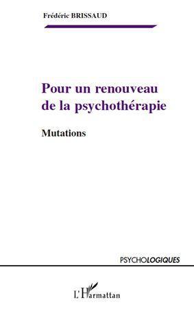 Couverture ebook de Pour un renouveau de la psychothérapie, de Frédéric Brissaud
