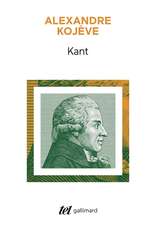 ebook cover of Kant, by Alexandre Kojève