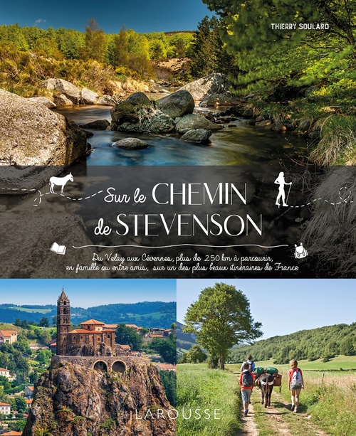 Couverture ebook de Sur le chemin de Stevenson, de Thierry Soulard
