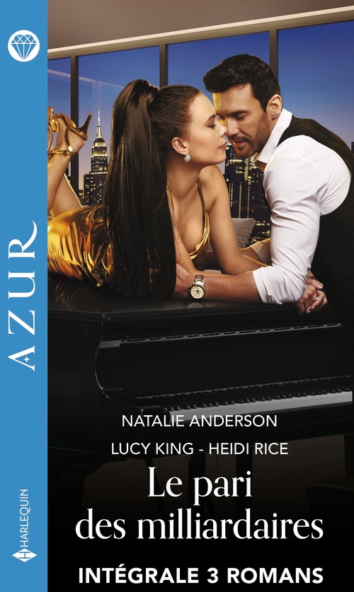 ebook cover of Le pari des milliardaires - Intégrale 3 romans, by Natalie Anderson, Lucy King, Heidi Rice