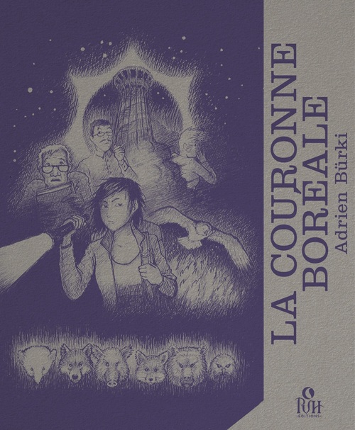 Couverture ebook de La Couronne boréale - La saga d'Otharasht Tome 1, de Adrien Bürki