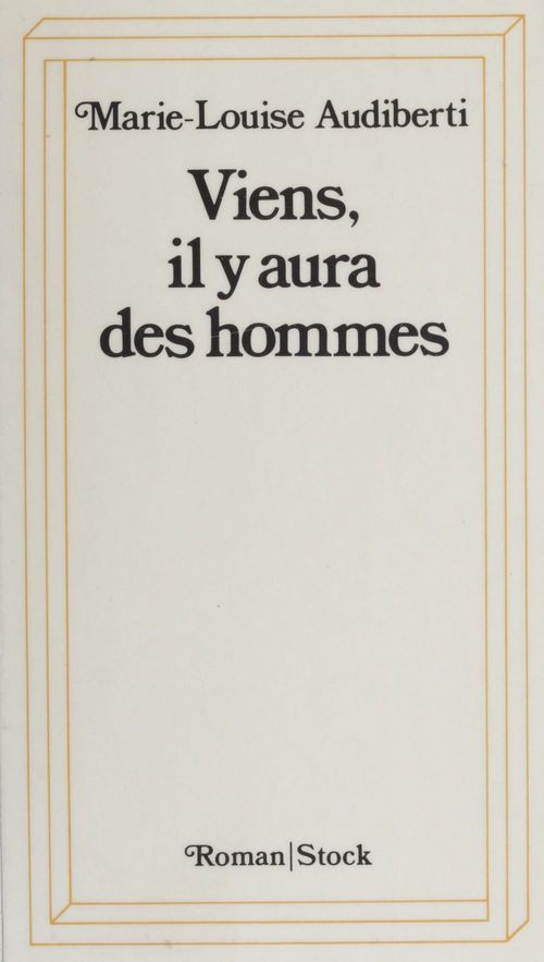 Couverture ebook de Viens, il y aura des hommes, de Marie-Louise Audiberti