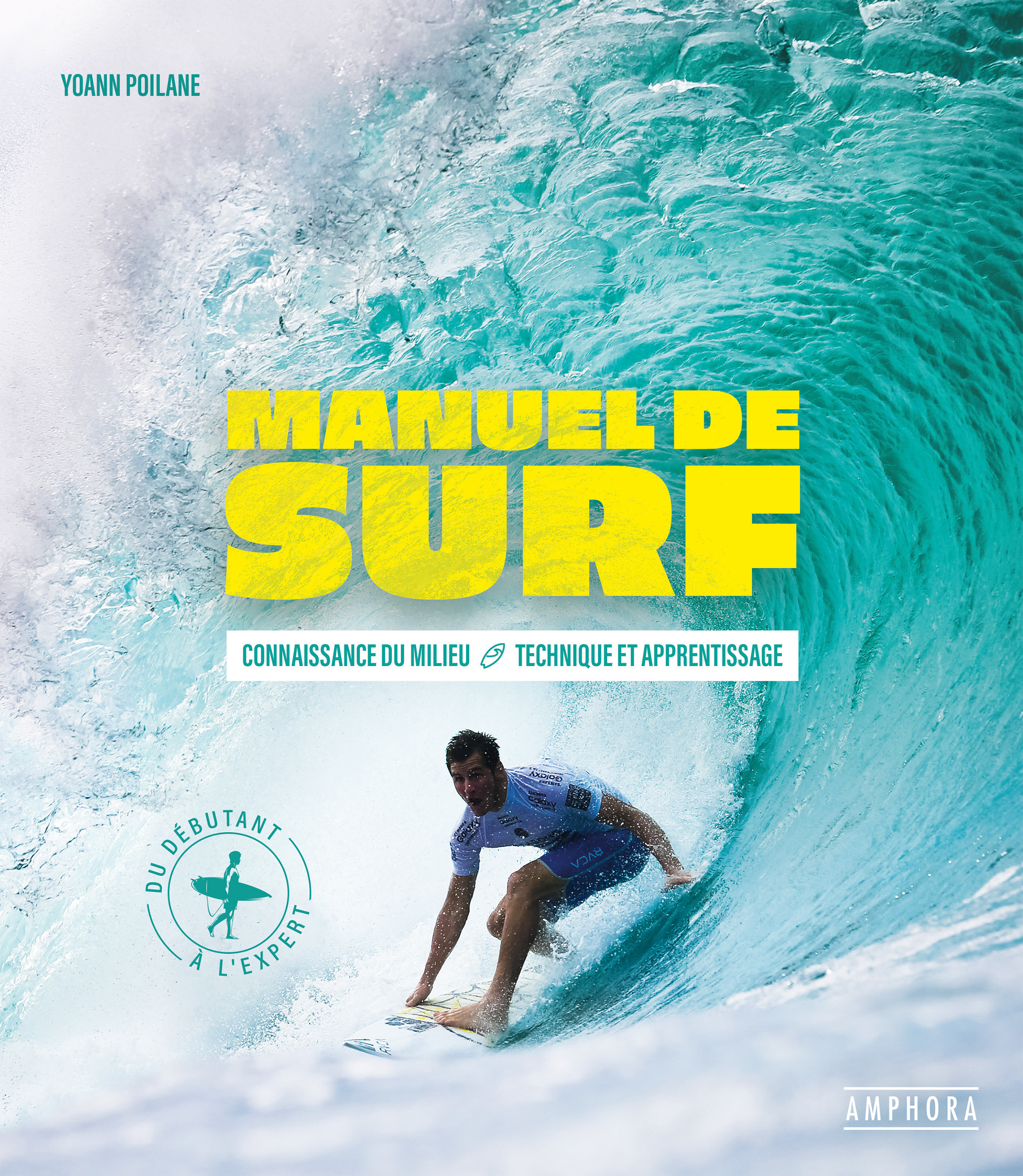 Couverture ebook de Manuel de surf, de Yoann Poilane