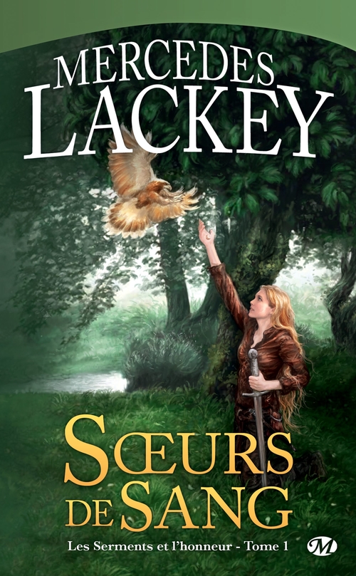 Couverture ebook de Les Serments et l'honneur, T1 : Soeurs de sang, de Mercedes Lackey