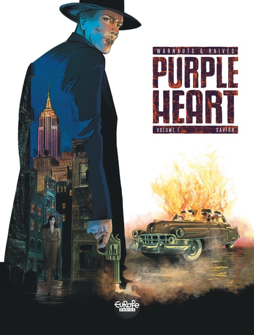 Couverture ebook de Purple Heart - Volume 1 - Savior, de Eric Warnauts