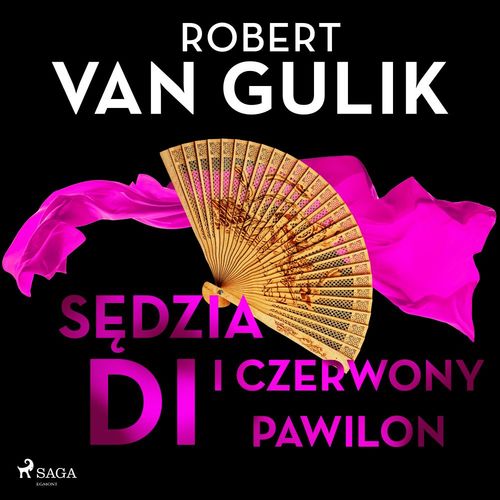audiobook cover of Sedzia Di i czerwony pawilon, by Robert Van Gulik