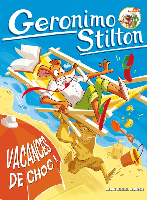 Couverture ebook de Vacances de choc !, de Geronimo Stilton