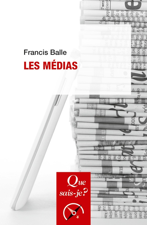 Couverture ebook de Les médias, de Francis Balle