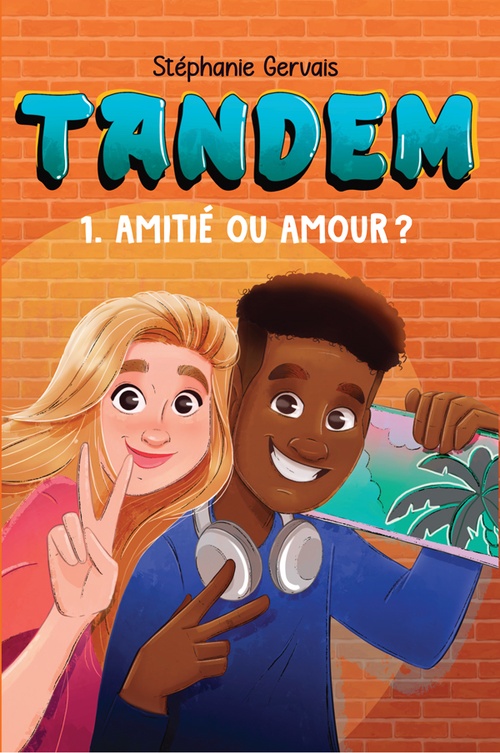 Couverture ebook de Amitié ou amour?, de Stephanie Gervais