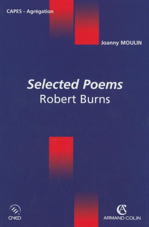 ebook cover of Selected poems, by Joanny Moulin