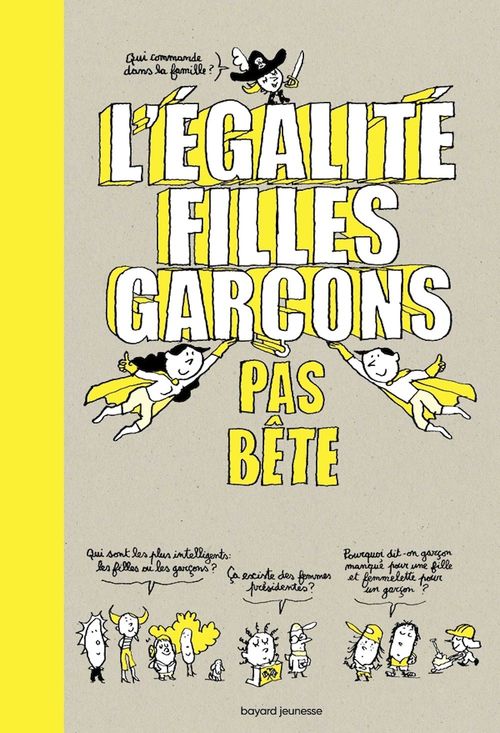 ebook cover of L'égalité filles-garçons pas bête, by Stéphanie Duval, SANDRA LABOUCARIE
