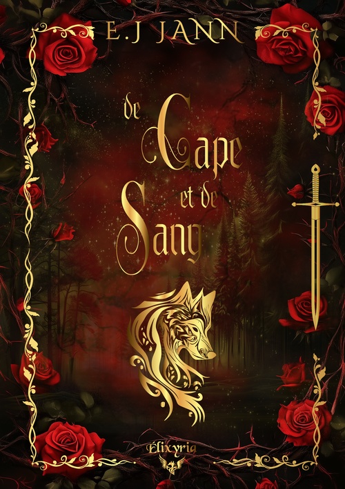 ebook cover of De Cape et de Sang, by E.J jann