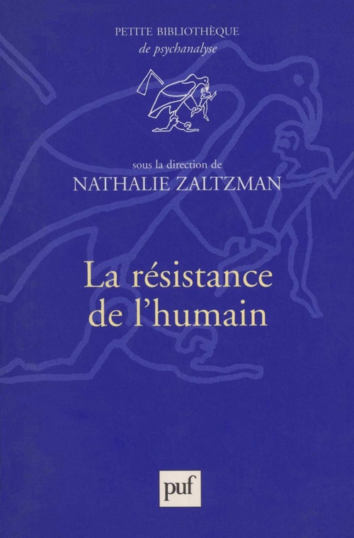 ebook cover of La résistance de l'humain, by Nathalie Zaltzman