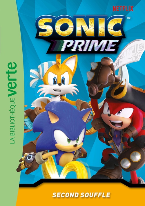 Couverture ebook de Sonic Prime 10 - Second souffle, de SEGA