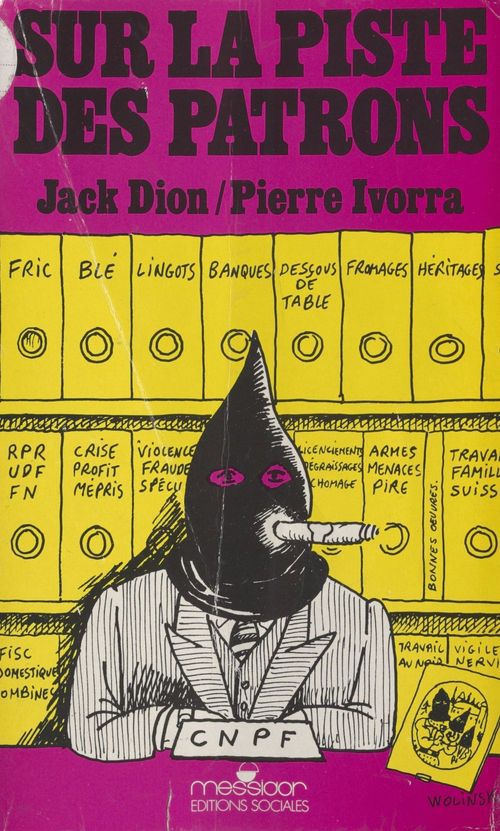 Couverture ebook de Sur la piste des patrons, de Pierre Ivorra, Jack Dion
