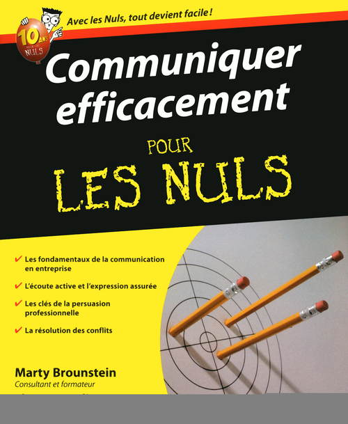Couverture ebook de Communiquer efficacement pour les nuls, de Florence Balique