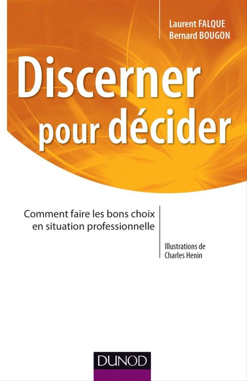 ebook cover of Discerner pour décider, by Bernard Bougon, Laurent Falque