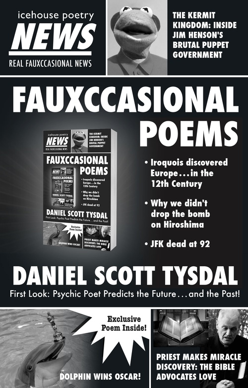 Couverture ebook de Fauxccasional Poems, de Daniel Scott Tysdal