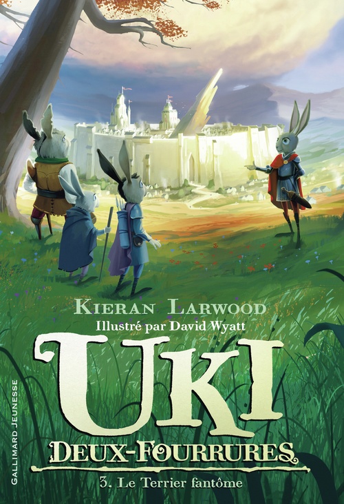 ebook cover of Uki Deux-Fourrures (Tome 3) - Le Terrier fantôme, by Kieran Larwood
