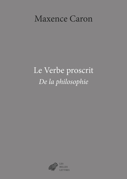ebook cover of Le Verbe proscrit, by Maxence Caron