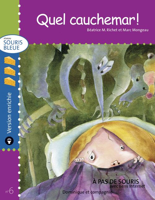 Couverture ebook de Quel cauchemar ! - version enrichie, de Béatrice m. Richet