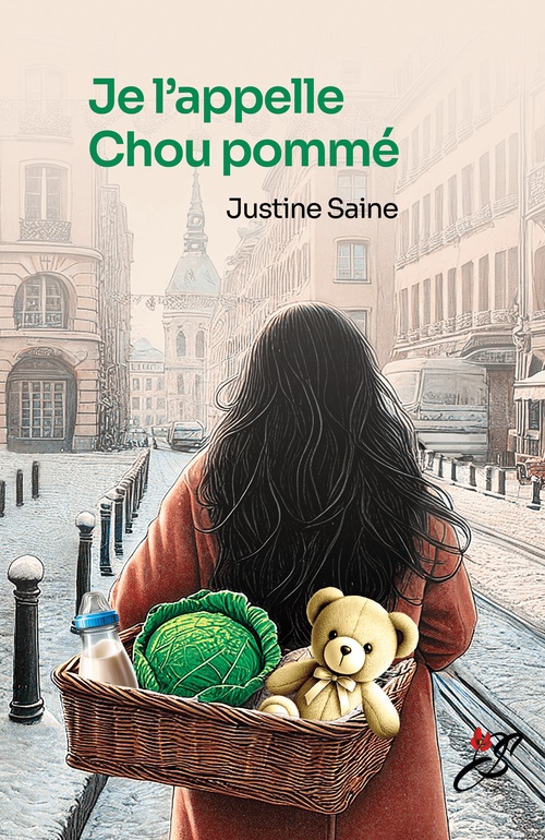 Couverture ebook de Je l´appelle Chou pommé, de Justine Saine