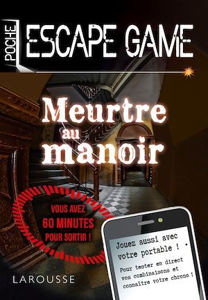 ebook cover of Escape game de poche - Meurtre au manoir, by Nicolas Trenti