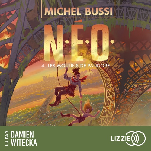 Couverture audiobook de N.E.O. - Tome 4 Les Moulins de Pandore, de Michel Bussi