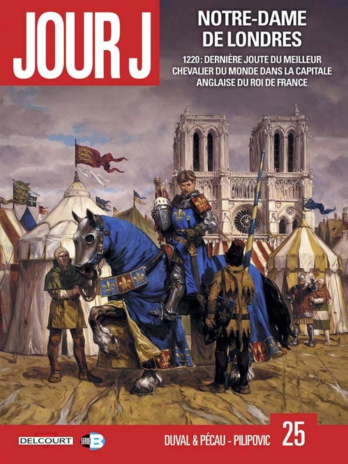 ebook cover of Jour J T25 - Notre Dame de Londres, by Fred Blanchard