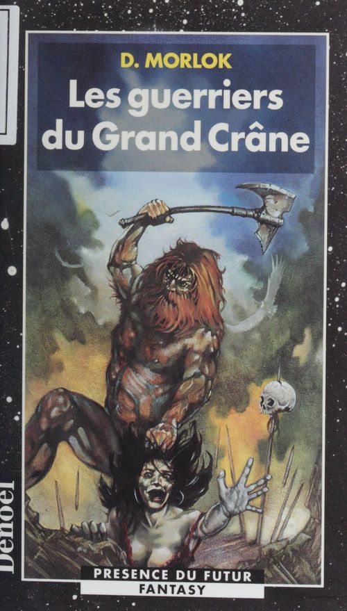 Couverture ebook de La Saga de Shag l'Idiot (2) : Les Guerriers du Grand Crâne, de D Morlok